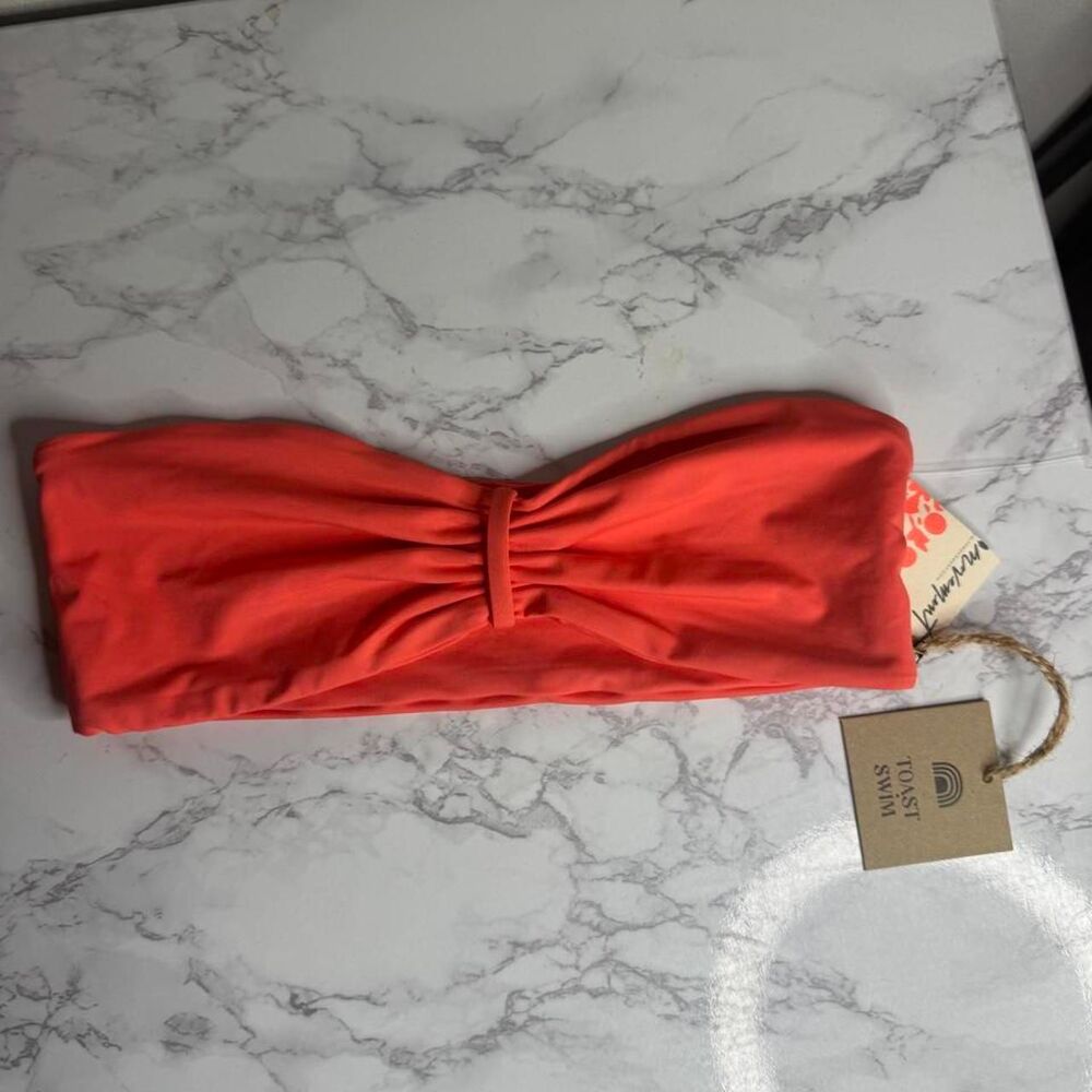 Free-people Women's Orange and Pink Bikini-and-tankini-tops